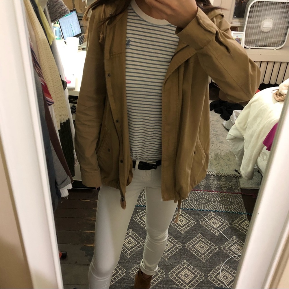Tan utility jacket - Picture 2 of 3